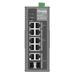 SWITCH INDUSTRIALE 10P TP-LINK IES210GPP CON 6P POE+ 2P POE++ 2P GIGABIT POE++ 2P GIGABIT NON POE-2 SLOT SFP GIGABIT COMBINATI