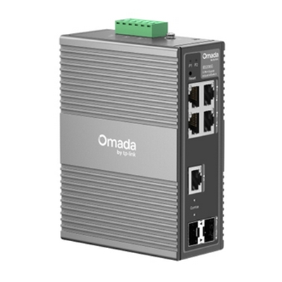 SWITCH INDUSTRIALE 6P TP-LINK IES206G 5P GIGABIT RJ45 1SLOT GIGABIT SFP 1SLOT COMBO GIGABIT SFP
