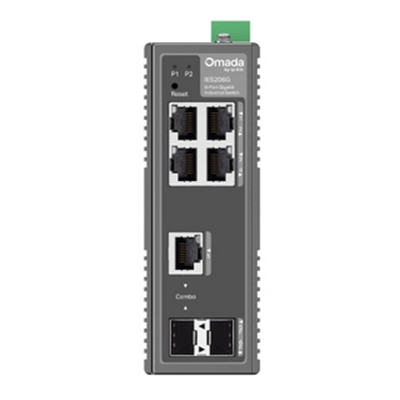 SWITCH INDUSTRIALE 6P TP-LINK IES206G 5P GIGABIT RJ45 1SLOT GIGABIT SFP 1SLOT COMBO GIGABIT SFP