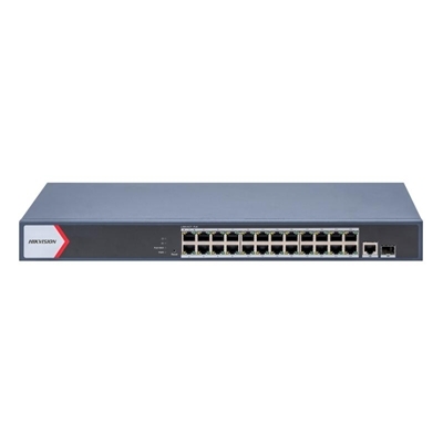 SWITCH 26P LAN GIGABITPOE HIKVISION DS-3E1526P-EI/M SMART MANAGED L2 24P GIGABIT RJ45 POE 1P GIGABIT SFP FINO:30/06