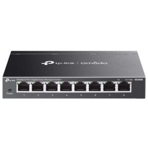 SWITCH 8P LAN GIGABIT TP-LINK ES208G EASY MANAGED- CUST.IN ACCIAIO X DESKTOP (INTEG