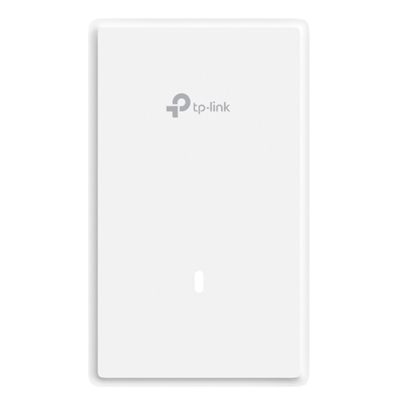 WIRELESS WALL-PLATE ACCESS POINTBE360 TP-LINK EAP725-WALLWIFI 7 UPLINK:1P RJ45 2.5G-DOWNLINK: 1P RJ45 2.5G+ 2P RJ45 1G-