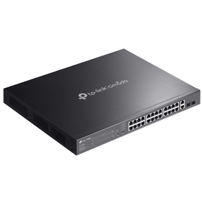 SWITCH 28P LAN GIGABIT TP-LINK ES228GMP EASY MANAGED24P POE+ 2P GIGABIT 2P SFP- CUST.IN ACCIAIO - MONT.SU RACK 1U 19