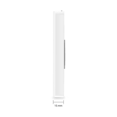 WIRELESS N WALL-PLATE ACCESS POINT AX1800 TP-LINK EAP615-WALL(5-PACK) UPLINK:1P GIGABIT RJ45-DOWNLINK: 3P GIGABIT RJ45-WI-FI6