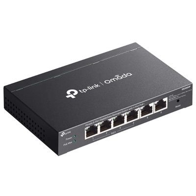 SWITCH 6P LAN GIGABIT POE+ TP-LINK ES206GP EASY MANAGED4P GIGABIT POE(INTEG