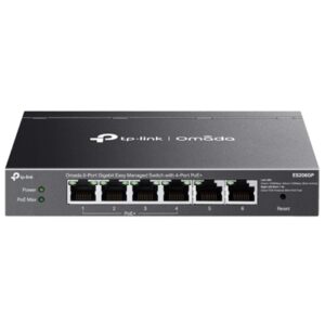 SWITCH 6P LAN GIGABIT POE+ TP-LINK ES206GP EASY MANAGED4P GIGABIT POE(INTEG