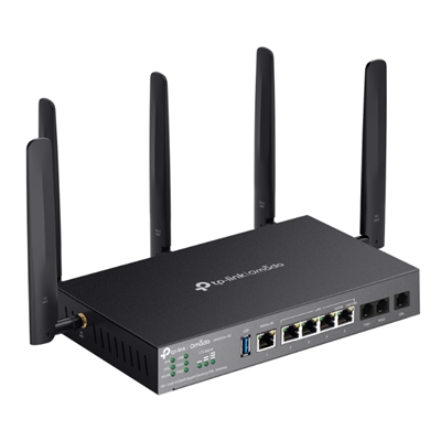 GATEWAY DSL DESKTOP OMADA 4G+ CAT.6 AX3000 TPLINK DR3650V-4G 1P WAN/LAN GIGABIT 4P LAN GIGABIT 1P DSL 2P FXS 1P USB3.0