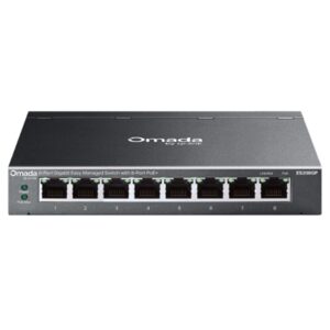 SWITCH 8P LAN GIGABIT POE+ TP-LINK ES208GP EASY MANAGED8P GIGABIT POE(INTEG