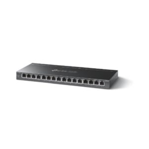 SWITCH 16P LAN GIGABIT POE+ TP-LINK TL-SG116P DESKTOP -ALIM.POE DA120W