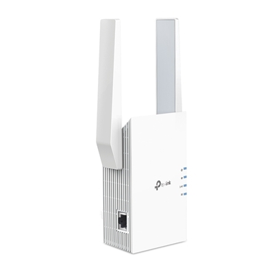 WIRELESS AX3000 RANGE EXTENDER DUAL BAND TP-LINK RE705X WI-FI6 2402MBPS X 5GHZ+574MBPS X 2.4GHZ 1P GIGA-2 ANTENNE EST.