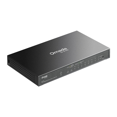 SWITCH 10P LAN GIGABIT TP-LINK ES210GP EASY MANAGED8P POE+ 1P GIGABIT 1P COMBO GIGABIT RJ45/SFP- ALIM.POE 63W
