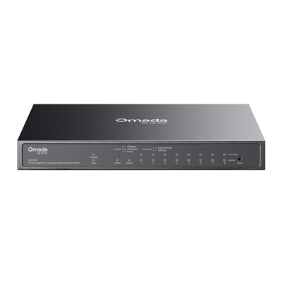 SWITCH 10P LAN GIGABIT TP-LINK ES210GP EASY MANAGED8P POE+ 1P GIGABIT 1P COMBO GIGABIT RJ45/SFP- ALIM.POE 63W SWITCH 10P LAN GIGABIT TP-LINK ES210GP EASY MANAGED8P POE+ 1P GIGABIT 1P COMBO GIGABIT RJ45/SFP- ALIM.POE 63W