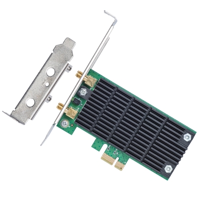 ADATTATORE PCI EXPRESS WI-FI AC1200  TP-LINK ARCHER T4E 300MBPS A 2.4GHZ + 867MBPS A 5GHZ  BEAMFORMING