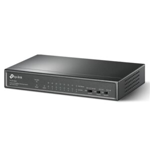 SWITCH 9P LAN 10/100MTP-LINK TL-SF1009P DESKTOP CON 8P POE+ 1P 10/100 NON POE-GARANZIA 3 ANNI-