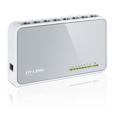 SWITCH 8P LAN 10/100M TP-LINK TL-SF1008D DESKTOP -GARANZIA 3 ANNI-