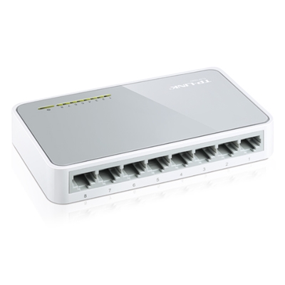 SWITCH 8P LAN 10/100M TP-LINK TL-SF1008D DESKTOP -GARANZIA 3 ANNI-