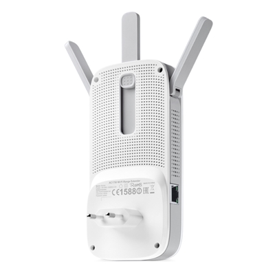 WIRELESS AC1750 RANGE EXTENDER DUAL BAND TP-LINK RE450 1300MNBS X 5GHZ+450MBPS X 2.4GHZ 1P GIGA-3 ANTENNE-GAR.3 ANNI-