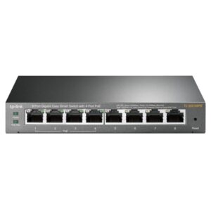 SWITCH 8P LAN GIGABIT TP-LINK TL-SG108PE EASY SMART 4P POE IGMP SNOOPING