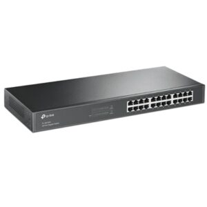 SWITCH 24P LAN GIGABIT TP-LINK TL-SG1024 METAL CASE RACKMOUNT 19 1U -GARANZIA 3 ANNI-