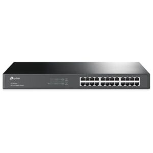 SWITCH 24P LAN GIGABIT TP-LINK TL-SG1024 METAL CASE RACKMOUNT 19 1U -GARANZIA 3 ANNI-