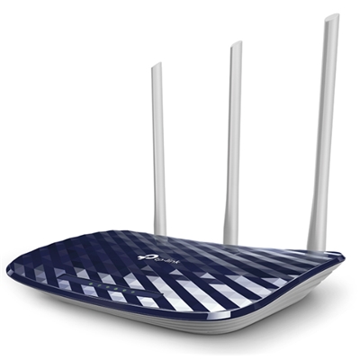WIRELESS AC750 ROUTER DUAL BAND TP-LINK ARCHER C205GHZX433MBPS/2.4GHZX300MBPS 802.11AC/A/B/G/N 1P WAN+4P LAN 10/100 FINO:30/09