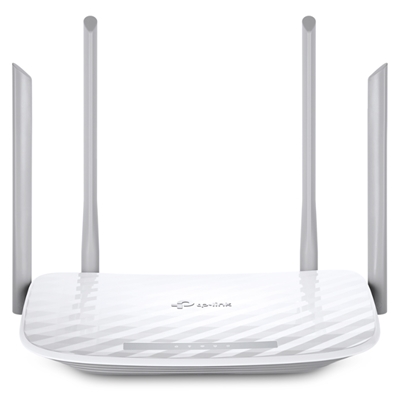 WIRELESS AC1200 ROUTER DUAL BAND TP-LINK ARCHER C50 -300MBPS X2.4GHZ-867MBPS X 5GHZ- 802.11A/B/G/N 1P WAN-4P 10/100 FINO:30/04