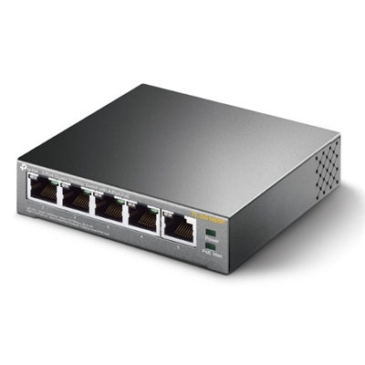 SWITCH 5P LAN GIGABIT TP-LINK TL-SG1005P DESKTOP 4P POE-GARANZIA A VITA