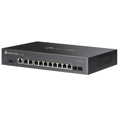 ROUTER VPN MULTI-GIGABIT TPLINK ER7412-M2 OMADA 2P 2.5G WAN/LAN RJ45 2P GIGABIT SFP WAN/LAN 8P GIGABIT WAN/LAN RJ45