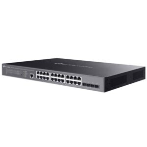 SWITCH 24P LAN GIGABIT E 4P 10GE SFP+ L2+ TP-LINK SG3428XMPP16P POE+ E 8P POE++- GARANZIA A VITA