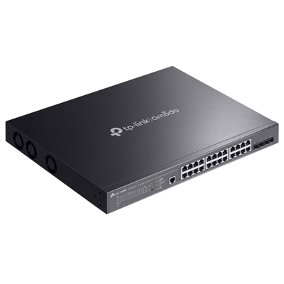 SWITCH 24P LAN GIGABIT E 4P 10GE SFP+ L2+ TP-LINK SG3428XMPP16P POE+ E 8P POE++- GARANZIA A VITA