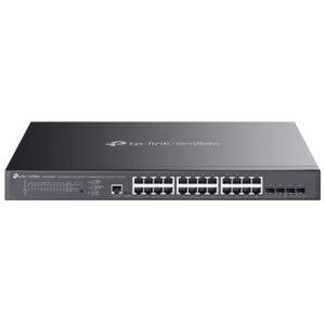 SWITCH 24P LAN GIGABIT E 4P 10GE SFP+ L2+ TP-LINK SG3428XMPP16P POE+ E 8P POE++- GARANZIA A VITA