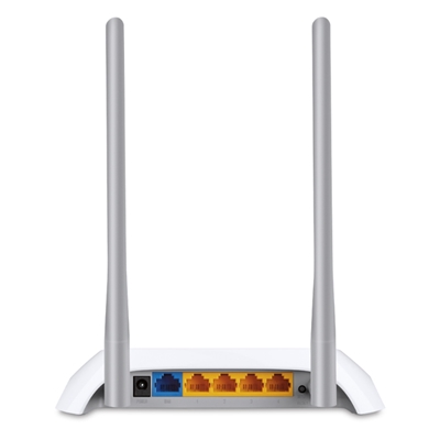 WIRELESS N ROUTER 300M TP-LINK TL-WR840N 4P 10/100M LAN 1P 10/100M WAN - 2ANT. GARANZIA 3 ANNI FINO:30/06