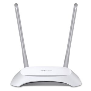 WIRELESS N ROUTER 300M TP-LINK TL-WR840N 4P 10/100M LAN 1P 10/100M WAN - 2ANT. GARANZIA 3 ANNI FINO:30/06