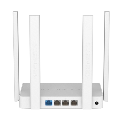 ROUTER GIGABIT WI-FI5 AC1200 KEENETIC KN-1913 CON SMART SWITCH GIGABIT 4P 1P USB