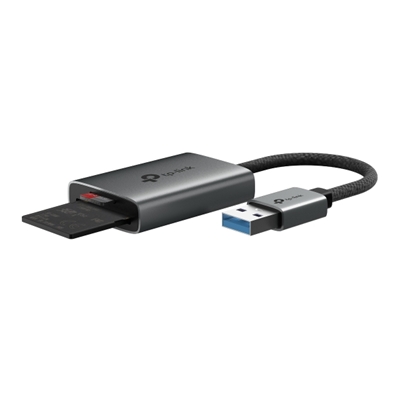 ADATTATORE USB3.0 TYPE-A PER SD E MICROSD TP-LINK UA430 - 1 CONN.USB-A 1P SD + 1P MICROSD (TF) FINO AL 200MBPS