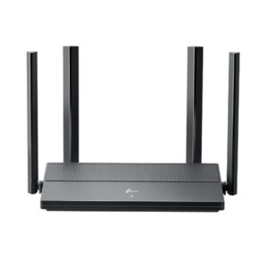 WIRELESS ROUTERWI-FI6 AX1500 TP-LINK EX141 DUAL BAND 1201M A 5GHZ+300M A 2.4GHZ-1P WAN GIGABIT 3P LAN GIGABIT -4 ANTENNE