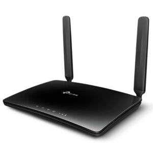 ROUTER AC1200 WIRELESS DUALBAND 4G LTE TP-LINK ARCHER MR400 3P 10/100+1P 10/100 WAN (300M 2.4GHZ+867M 5GHZ)-GAR.3 ANN FINO:30/06