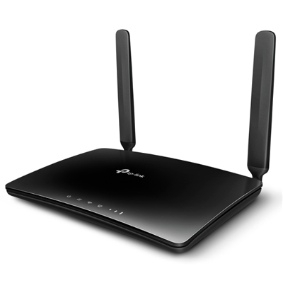 ROUTER AC1200 WIRELESS DUALBAND 4G LTE TP-LINK ARCHER MR400 3P 10/100+1P 10/100 WAN (300M 2.4GHZ+867M 5GHZ)-GAR.3 ANN FINO:30/06