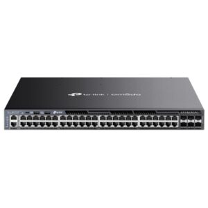 SWITCH 48P LAN GIGABIT L3 MANAGED POE+ 6P 10GE SFP+ TP-LINK SG6654XHP