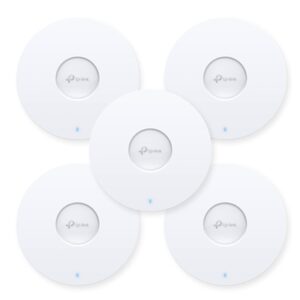 KIT WIRELESS N ACCESS POINT AX3000 DUALBAND TP-LINK EAP653(5-PACK)802.3AT POE 12V -MU-MIMO 2 ANTENNEINT.(ADATT.NON INCL.)