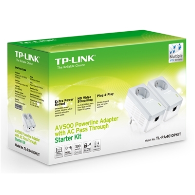 HOMEPLUG AV-SUPP.MULTIPLE IPTV STREAMS