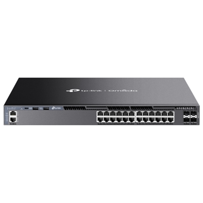 SWITCH 28P LIT TP-LINK TL-SG6428XL324P GIGA 2+ 4P 10GBPS SFP+- GARANZIA A VITA