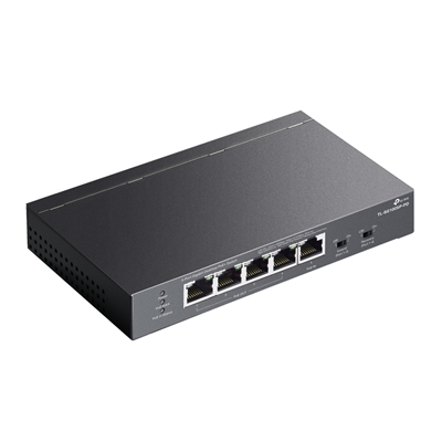 SWITCH 5P LAN TP-LINK TL-SG1005P-PD DI CUI 1P POE++ INE 4P POE+ OUT. - GARANZIA A VITA