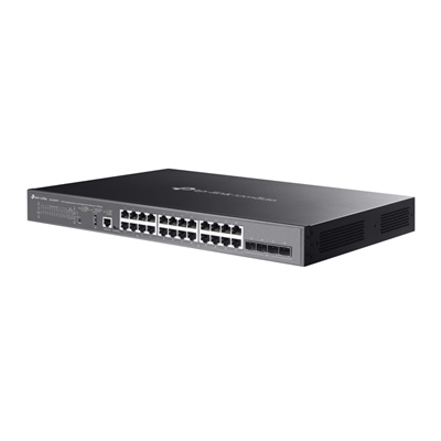 SWITCH 24P GIGABIT STACKABLE LITE L3 MANAGED POE++ - 4P 10G SFP+ TP-LINK SG5428XMPP - GARANZIA A VITA