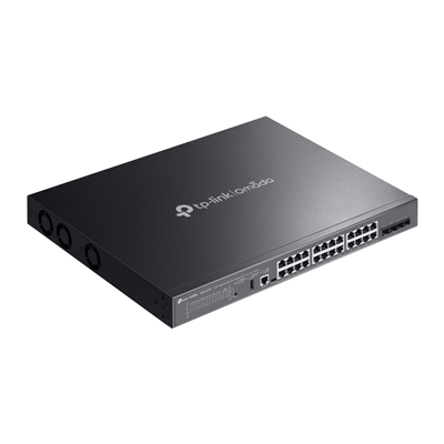 SWITCH 24P GIGABIT STACKABLE LITE L3 MANAGED POE++ - 4P 10G SFP+ TP-LINK SG5428XMPP - GARANZIA A VITA