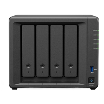 DISPOSITIVO ACTIVEPROTECT SYNOLOGY DP340 4HD 8TB 3.5RAID1-2SSD 400G RAID5 AMD RYZEN R1600-16GB MEMORIA-1P 1GBE RJ-45-1P 10GBE