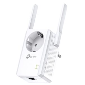 WIRELESS N RANGE EXTENDER 300M TP-LINK TL-WA860RE 802.11NGB CON PASS THROUGH E PRESA DA MURO - ANTENNE ESTERNE- GARANZIA 3 ANNI-