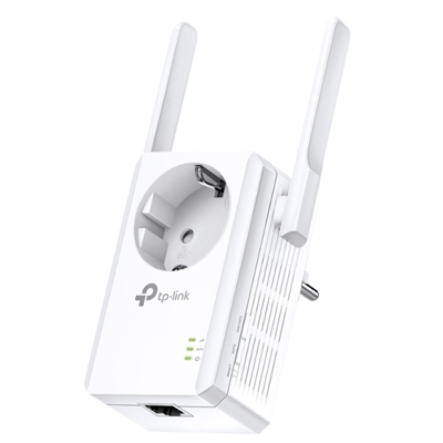 WIRELESS N RANGE EXTENDER 300M TP-LINK TL-WA860RE 802.11NGB CON PASS THROUGH E PRESA DA MURO - ANTENNE ESTERNE- GARANZIA 3 ANNI-