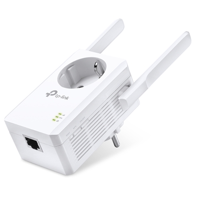 WIRELESS N RANGE EXTENDER 300M TP-LINK TL-WA860RE 802.11NGB CON PASS THROUGH E PRESA DA MURO - ANTENNE ESTERNE- GARANZIA 3 ANNI-