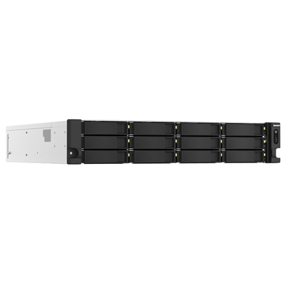 NAS QNAP TS-H1887XU-RP-E2336-32G 18HD -NO HD- 2U 2X2.5GBE - 2X10GBASET 4P USB-32GB UDIMM DDR4 ECC-XEON E-2336 62.9GHZ-GAR.5Y